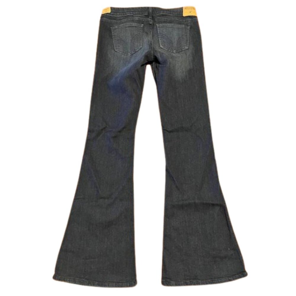 Distressed Ripped Flare Jeans - Picture 2 of 8